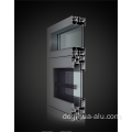 Strombeschichtung 6063-T5 Aluminiumprofile Casement Windows